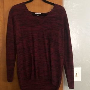 Burgundy sweater